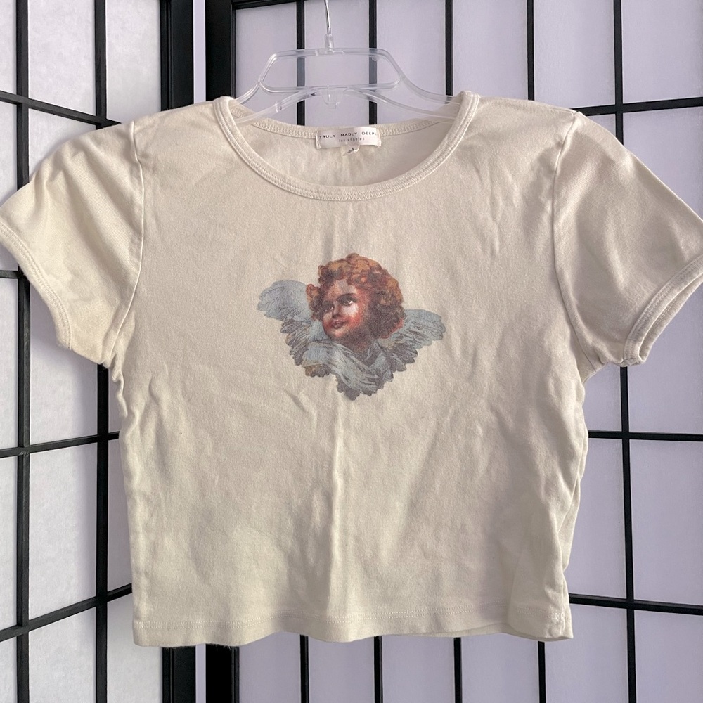 Urban Outfitters Baby Cherub Crop Top